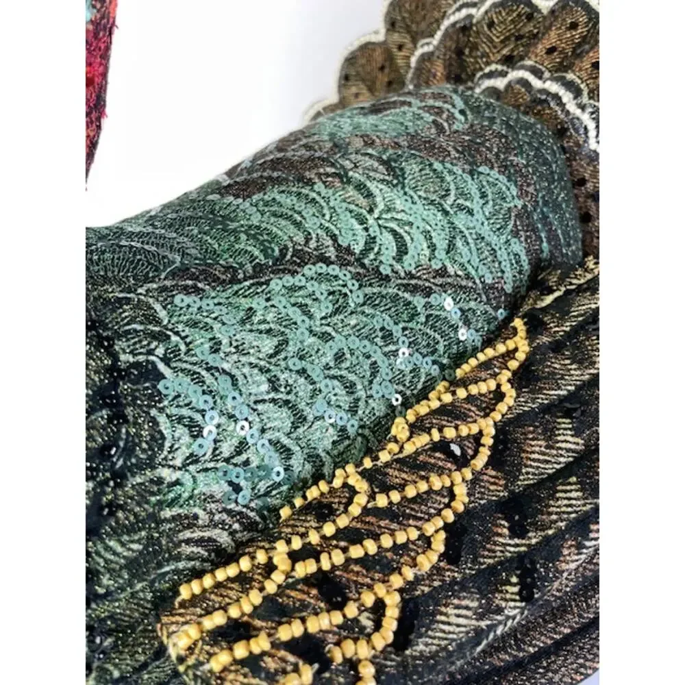 Brand NWT Limited-Edition John Derian for Target 2024 Embellished Turkey Pillow